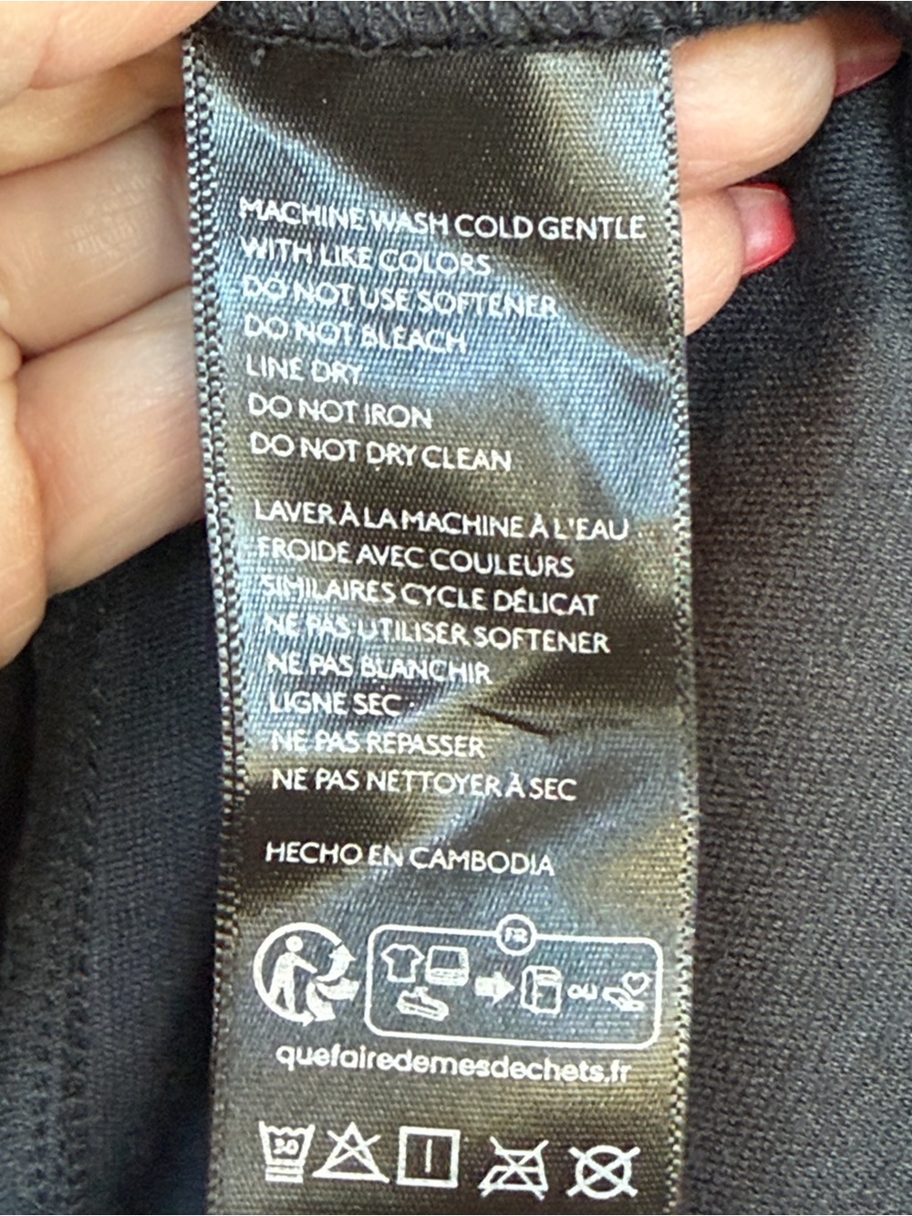 Pilcro Black Wide-Leg Faux Leather Pants - Picture 6 of 6